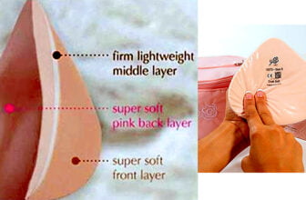 Dual-Soft Triangle Breast Form