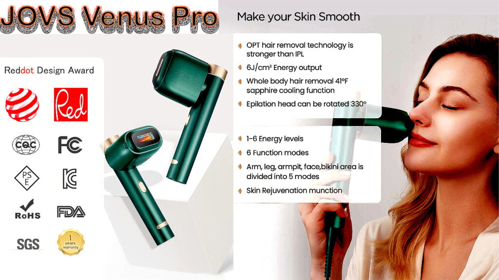 JOVS Venus Pro™ II Hair Remover