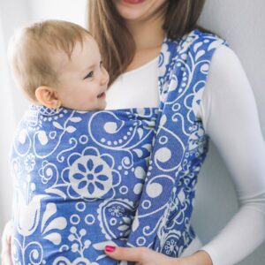 Baby Wrap – Be Lenka Folk – Blue