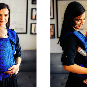 Baby Carrier - Be Lenka 4ever Neo - Bloom - Blue