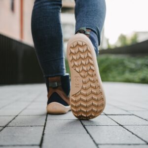 Barefoot Boots Be Lenka York – Navy, Brown & Beige