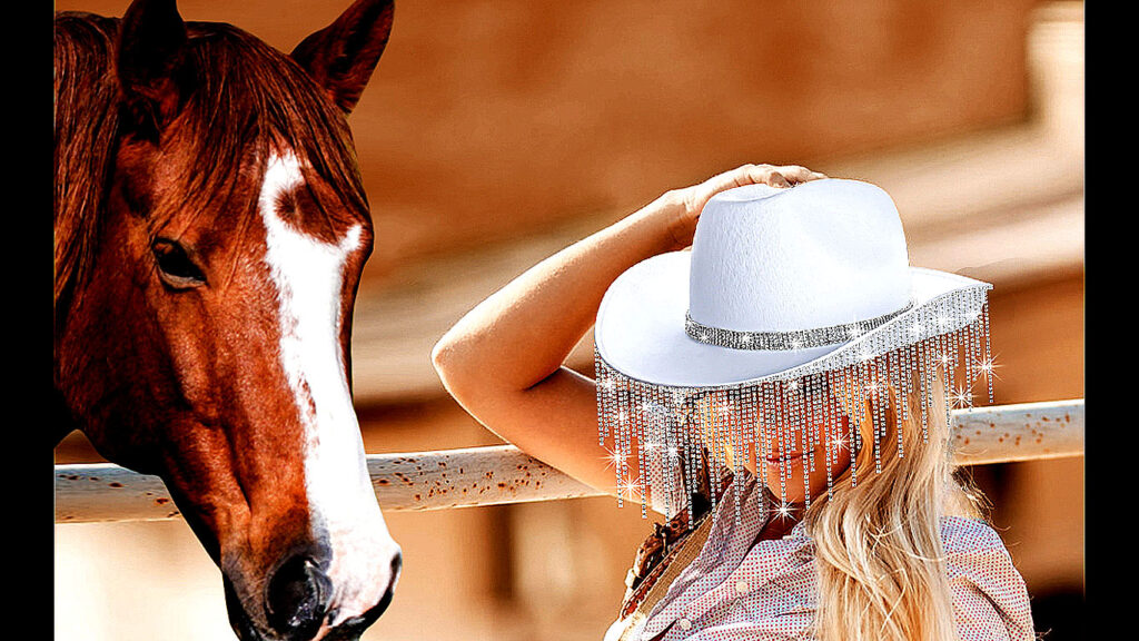 MGupzao Cowgirl Hat - Bride to be Gift for Women