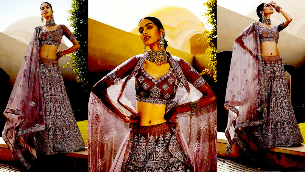 Net Bridal Lehenga