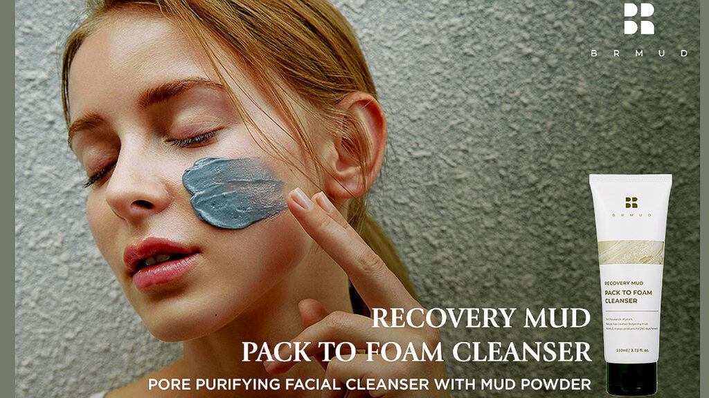 Recovery Mud Pack to Foam Facial Cleanser