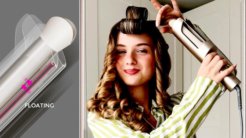 Rotating Curling Iron