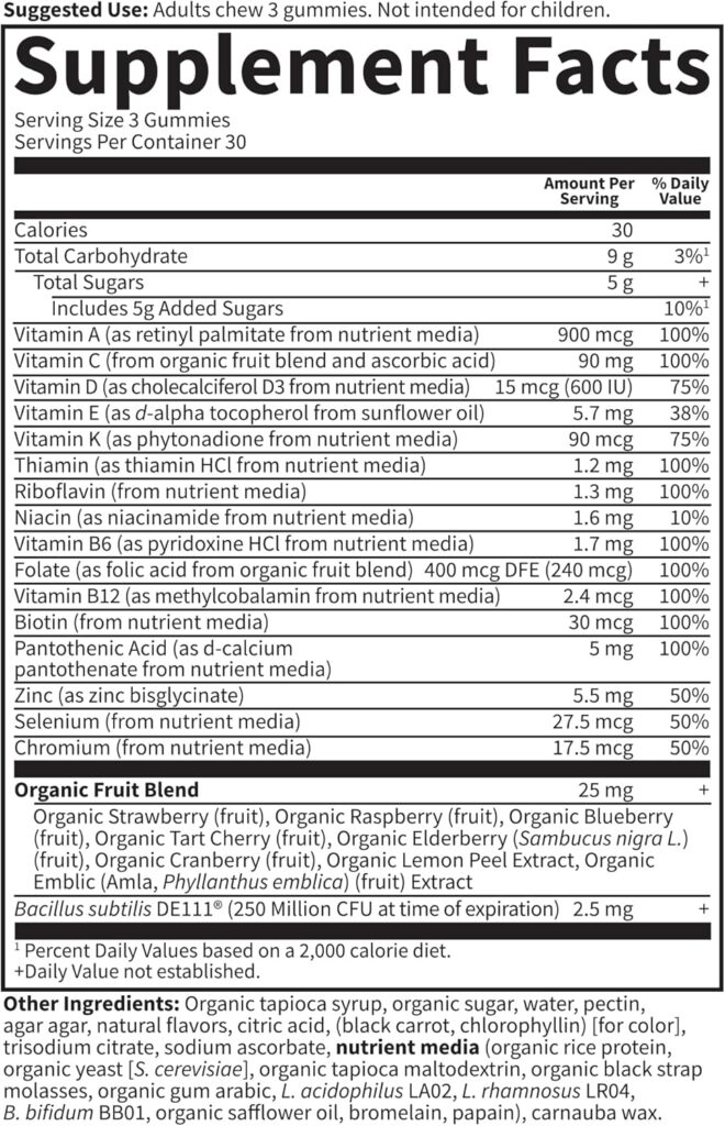 Garden of Life Men’s Multivitamin Gummy