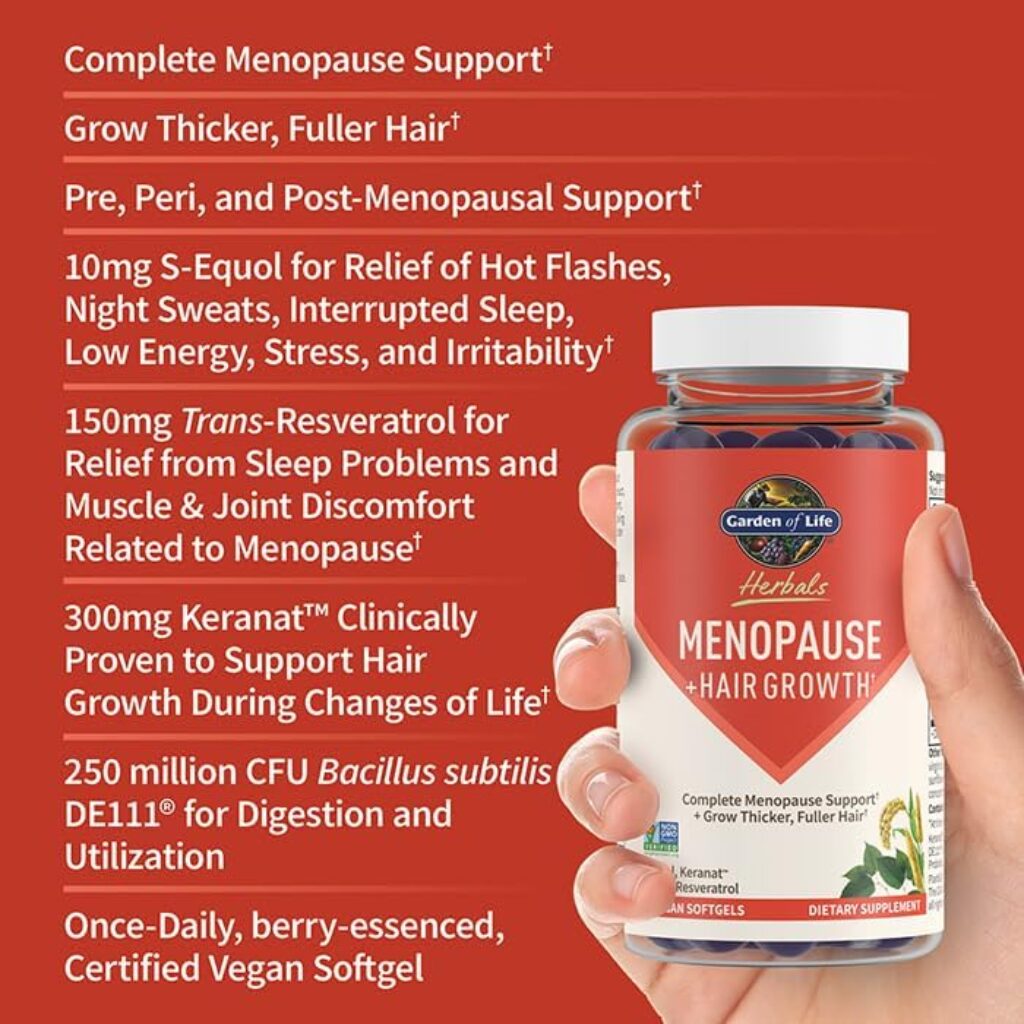 Garden of Life Herbals Menopause Supplement with S-equol