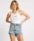 SALTY DOG ICON BANDITS HIGH WAIST DENIM SHORTS