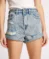 SALTY DOG ICON BANDITS HIGH WAIST DENIM SHORTS
