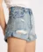 SALTY DOG ICON BANDITS HIGH WAIST DENIM SHORTS